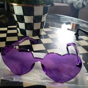 Unbranded Heart shaped sunglasses